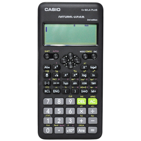 CALCULADORA CIENTIFICA CASIO 252 FUNCIONES FX-82LA PLUS 2 MIKADO MNK
