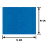 FOAMY 45X56 DIAMANTINA AZUL TURQUESA NAEN MNK