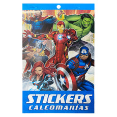 BLOCK CALCOMANIA AVENGERS GRANMARK MNK