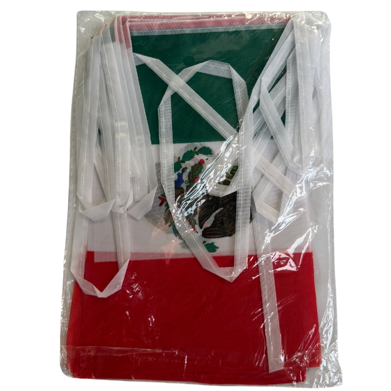 TIRA BANDERAS MEXICO COLGANTE PATRIAS VM FIESTA