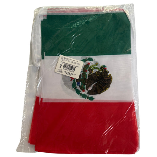 TIRA BANDERAS MEXICO COLGANTE PATRIAS VM FIESTA