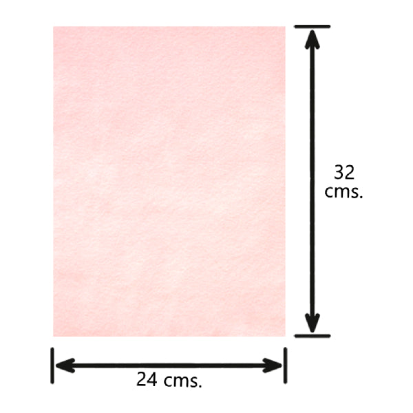 FIELTRO CARTA ROSA PASTEL MEXIQUENSE