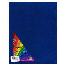 FOAMY CARTA METALICO 2 PZ AZUL REY NAEN