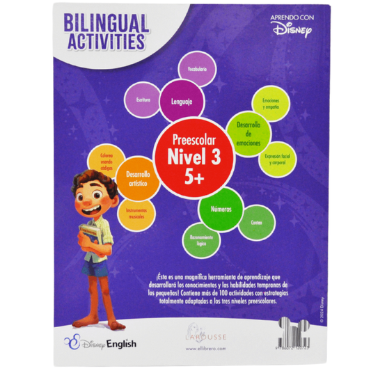 LIBRO ACTIVIDADES BILINGUE JUMBO 5476 LAROUSSE MNK