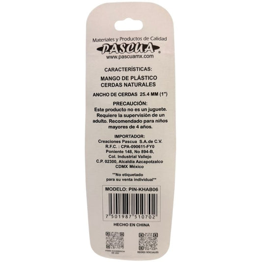 KIT PINCEL ESCOLAR 3 PZ PASCUA MNK