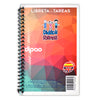 LIBRETA TAREAS ESPAÑOL INGLES DIPAO MNK
