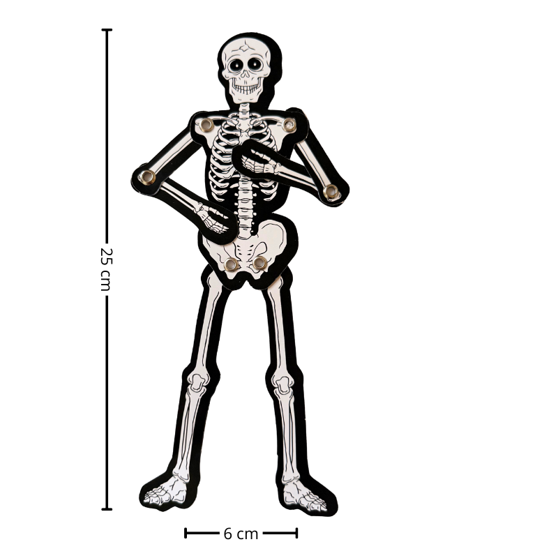 POSTER HUESUDA 25 CM HALLOWEEN NOVAC