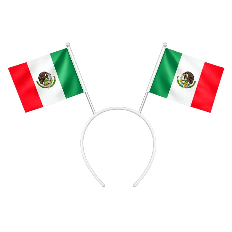 DIADEMA BANDERAS MEXICO PATRIAS VM FIESTA
