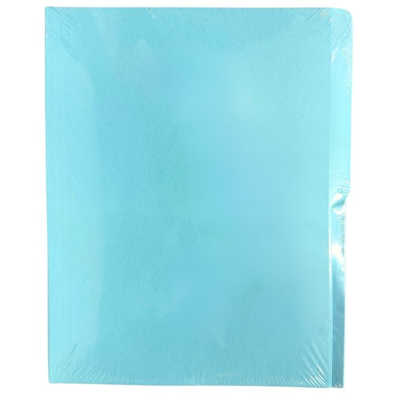 FOLDER CARTA AZUL PASTEL C/25 MAPASA