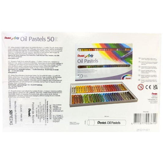COLORES PASTEL 50 PZ PENTEL