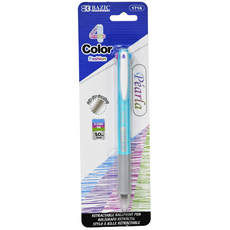PLUMA 4 COLORES 1716 BAZIC MNK