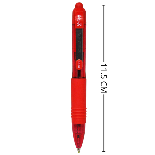 PLUMA Z-GRIP MINI 1.0 MM ROJO 7907-02 ZEBRA