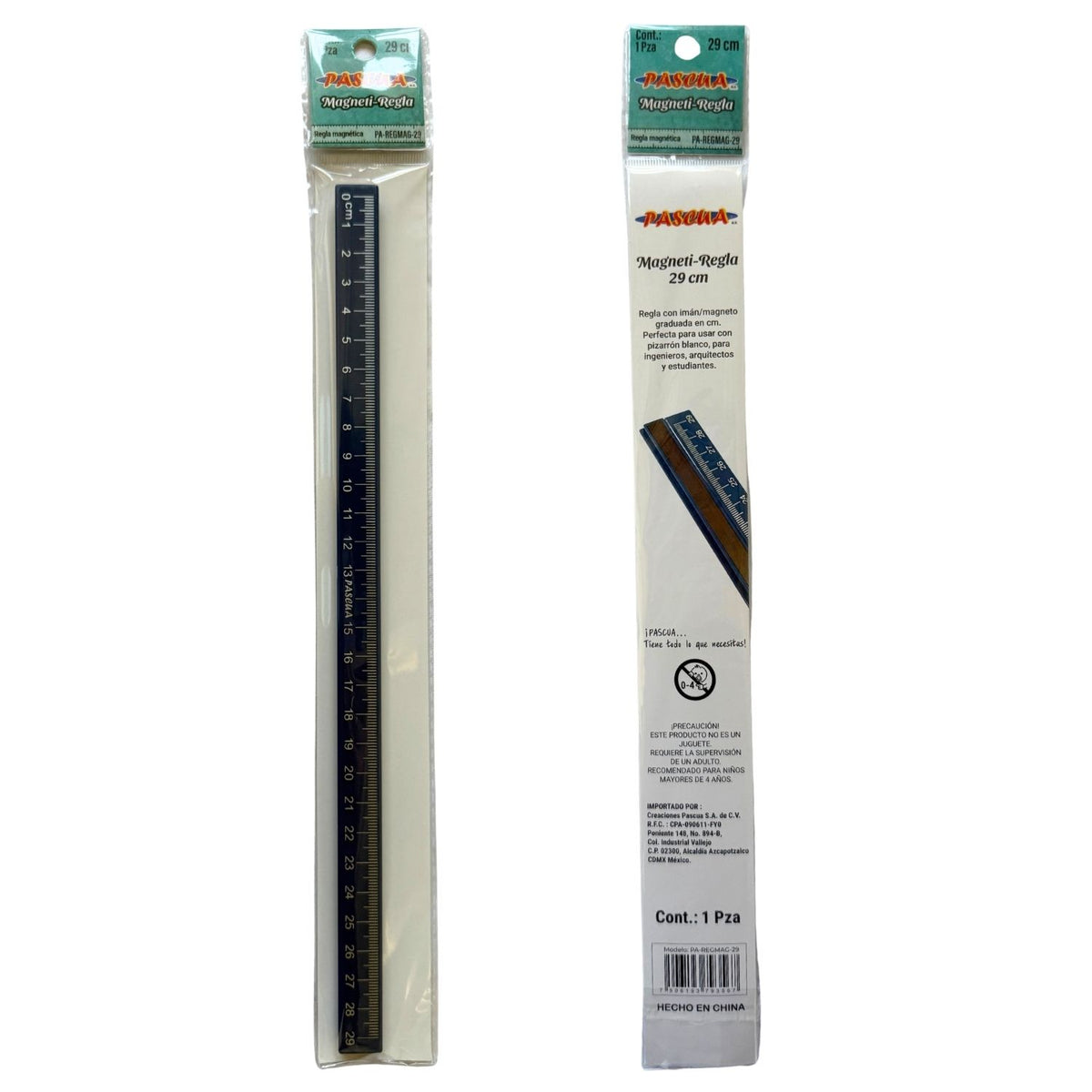 REGLA MAGNETICA 29 CM PASCUA MNK