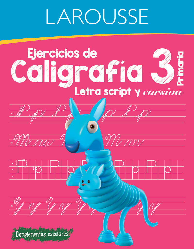 LIBRO EJERCICIOS CALIGRAFIA 3 LAROUSSE MNK