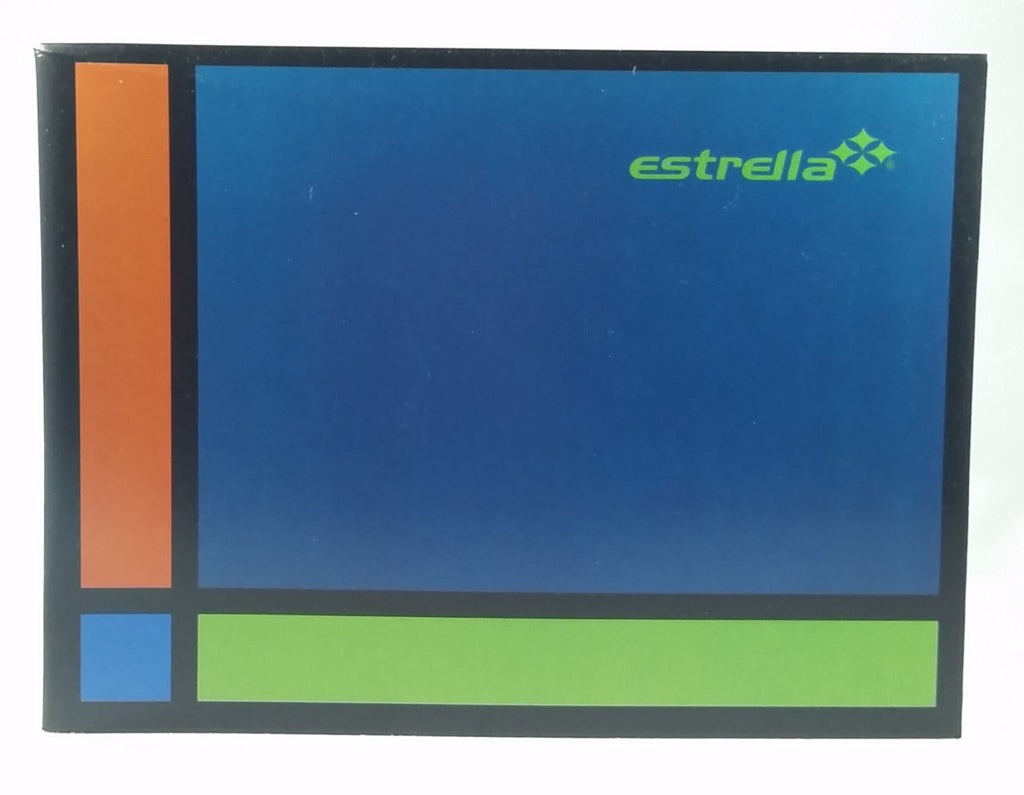 CUADERNO ITALIANO ENGRAPADO 100 HJ DOBLE RAYA ESTRELLA MNK