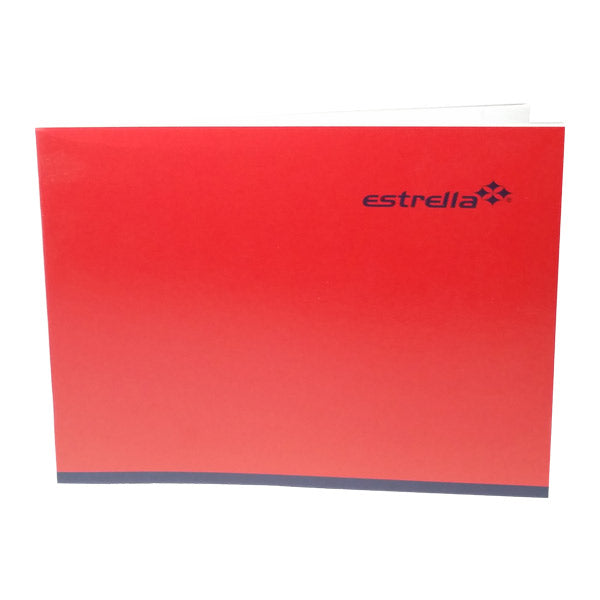 CUADERNO ITALIANO ENGRAPADO 50 HJ DOBLE RAYA ESTRELLA MNK