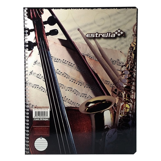 CUADERNO PROFESIONAL PAUTADO 50 HJ ESTRELLA MNK