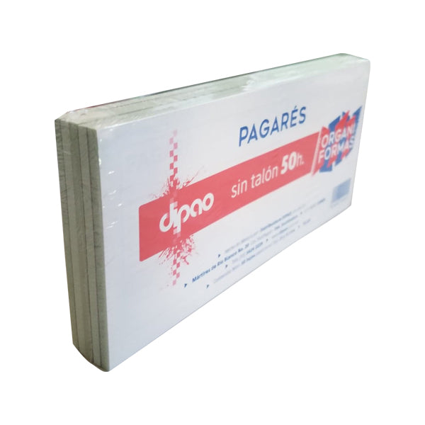 BLOCK PAGARE S/TALON 50 HJ PS-50 DIPAO