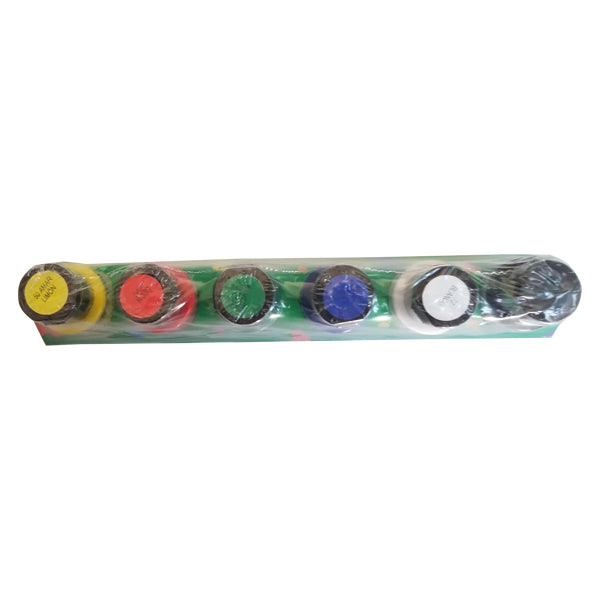 TEMPERA P/CARTEL COLOR JOY 25 ML 6 PZ BACO MNK