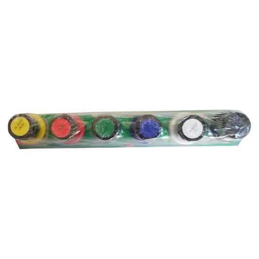 TEMPERA P/CARTEL COLOR JOY 25 ML 6 PZ BACO MNK