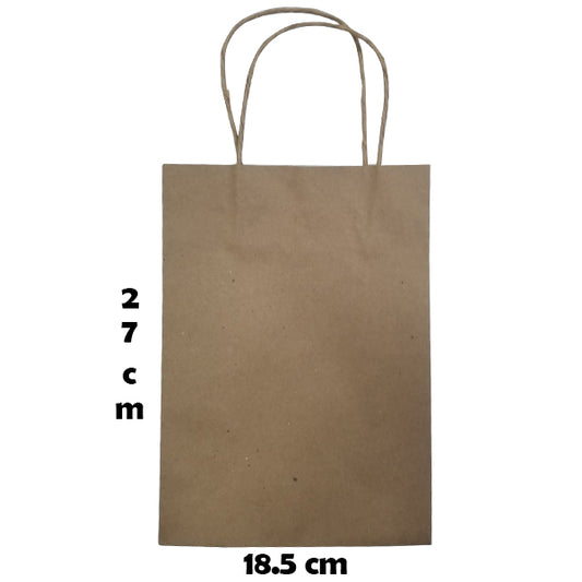 BOLSA REGALO MEDIANA KRAFT BOLSA