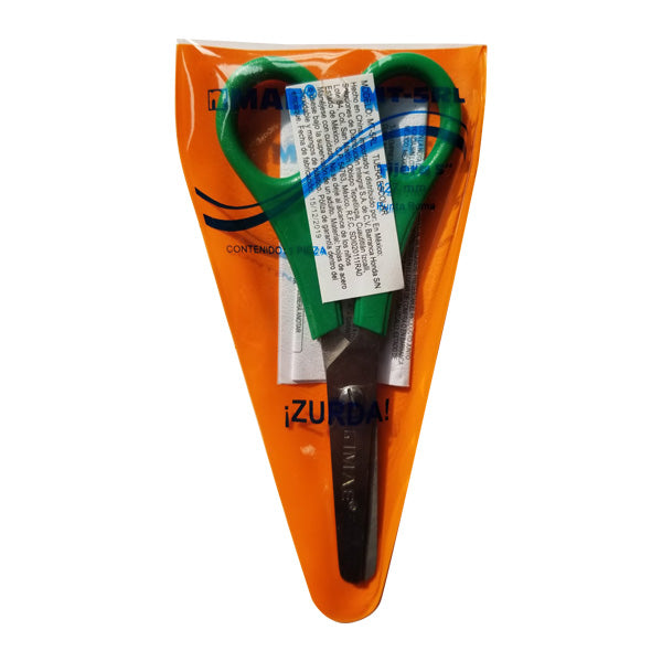 TIJERA ESCOLAR ZURDA 5 PULGADA MT-5RL MAE MNK