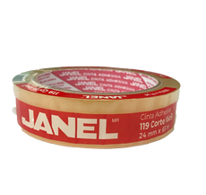TAPE TRANSPARENTE 24X65 MT 119 JANEL MNK