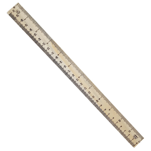 REGLA MADERA ESCOLAR 30 CM SILVA MNK