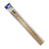 REGLA MADERA 30 CM 321 BAZIC MNK