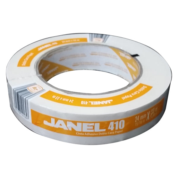 TAPE DOBLE CARA 24X33 MT 410 JANEL
