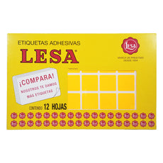 ETIQUETA NO CONTINUA #05 NARANJA LESA