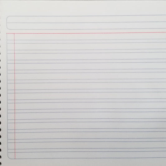 CUADERNO ITALIANO ESPIRAL BASICO 100 HJ DOBLE RAYA ESTRELLA MNK