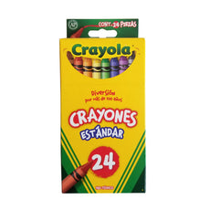 CRAYON ESTANDAR 24 PZ 52-3024 CRAYOLA MNK