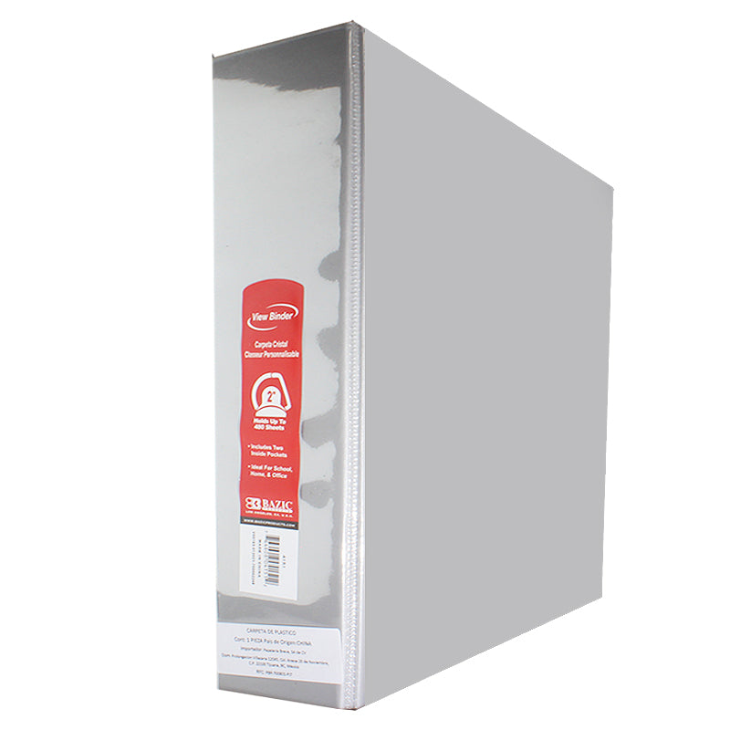 CARPETA 2 PULGADA C/MICA GRIS 4151 BAZIC MNK