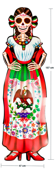 POSTER CATRINA CHINA 47 X 157 2223 HALLOWEEN PADI