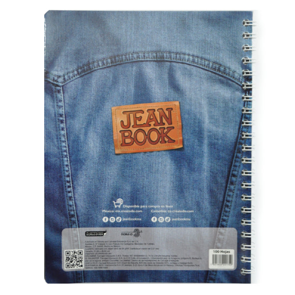 CUADERNO PROFESIONAL DOBLE ARGOLLA JEAN BOOK 100 HJ RAYA NORMA NMK