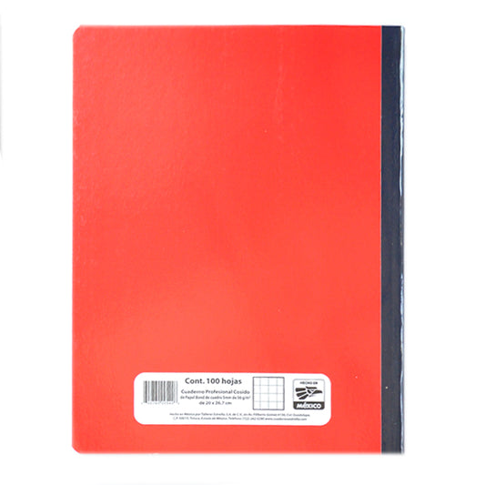 CUADERNO PROFESIONAL COSIDO 100 HJ C5 ESTRELLA MNK