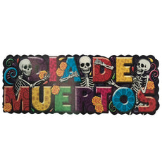 LETRERO MUERTOS TEXTURA 94 X 32.5 1905 HALLOWEEN PADI