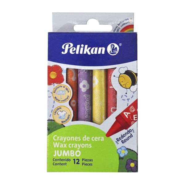 CRAYON JUMBO 12 PZ PELIKAN MNK