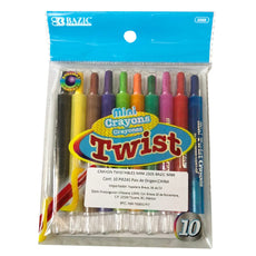 CRAYON TWISTABLES MINI 10 PZ 2505 BAZIC MNK