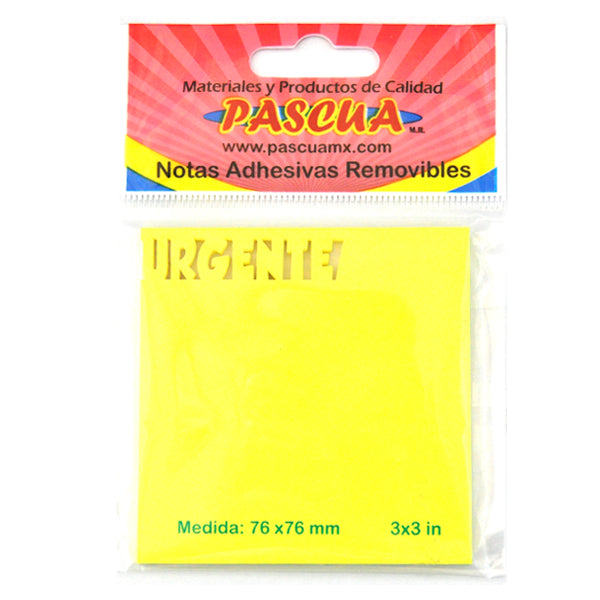 NOTAS ADHESIVAS FRASE URGENTE PASCUA