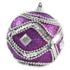 ESFERA 80 MM NAVIDAD HT-A60323 MORADO BRIDGECO