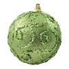 ESFERA 80 MM NAVIDAD HT-A01941 VERDE MANZANA BRIDGECO