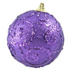 ESFERA 80 MM NAVIDAD HT-A01941 MORADO BRIDGECO