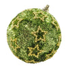 ESFERA 80 MM NAVIDAD HT-A09271 VERDE MANZANA BRIDGECO