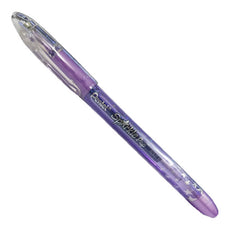 PLUMA SPARKLE POP GEL VIOLETA/AZUL PENTEL