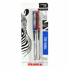 PLUMA J ROLLER GEL 0.5 MM AZUL-ROJO 2 PZ 8627-LE ZEBRA