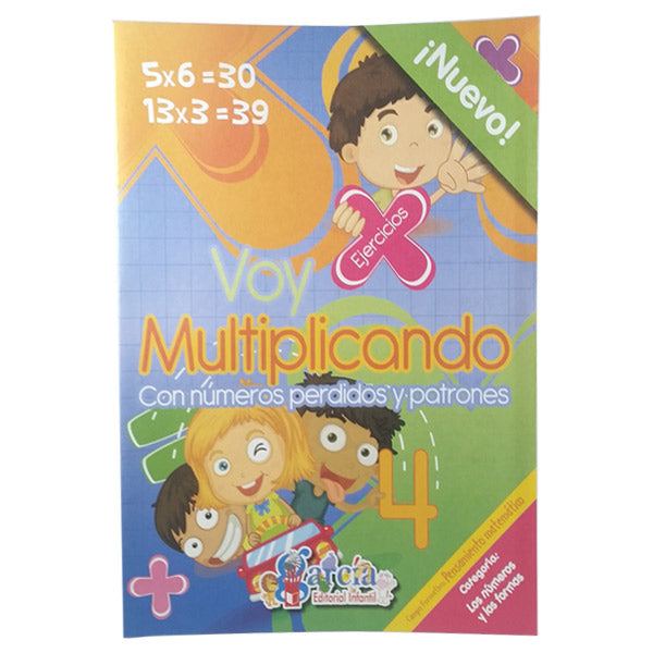 COLECCION EJERCICIOS VOY MULTIPLICANDO 1405 EDITORIAL GARCIA