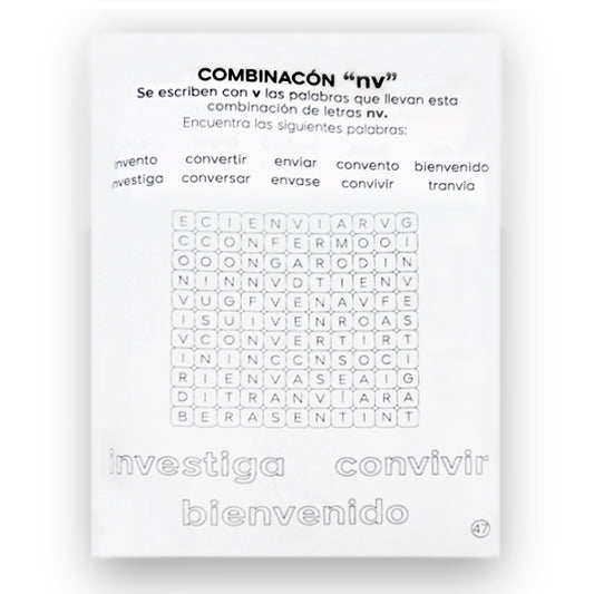 LIBRO SOPA DE LETRAS ORTOGRAFIA EDITORIAL PUEBLA