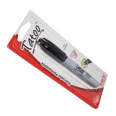 MARCADOR PERMANENTE TATOO NEGRO 1 PZ BACO MNK